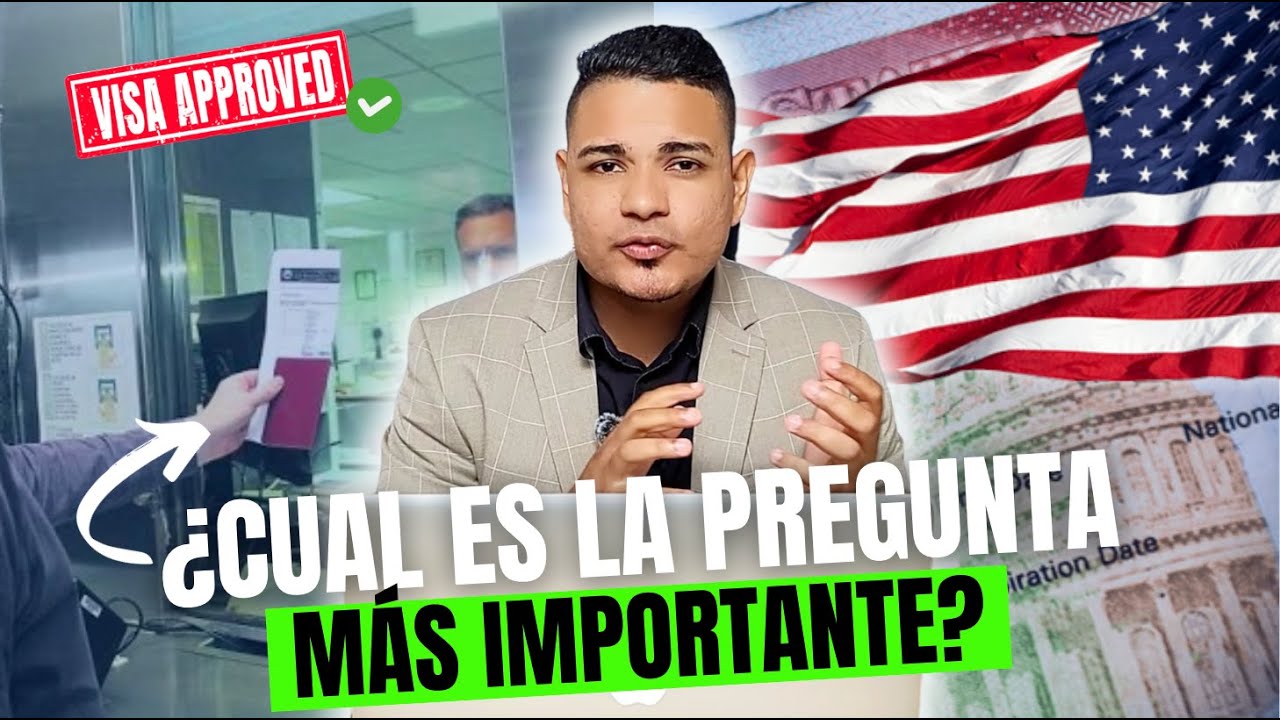 AUMENTA tus POSIBILIDADES de que te APRUEBEN una VISA  a los EEUU 🇺🇸