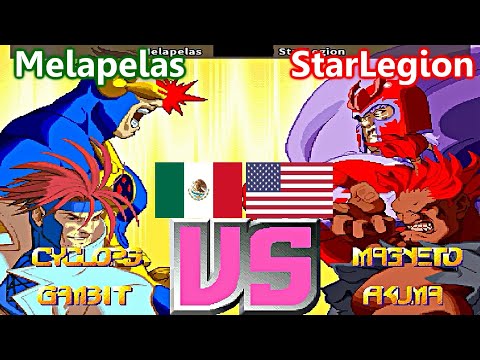 X-Men Vs. Street Fighter - Melapelas vs StarLegion