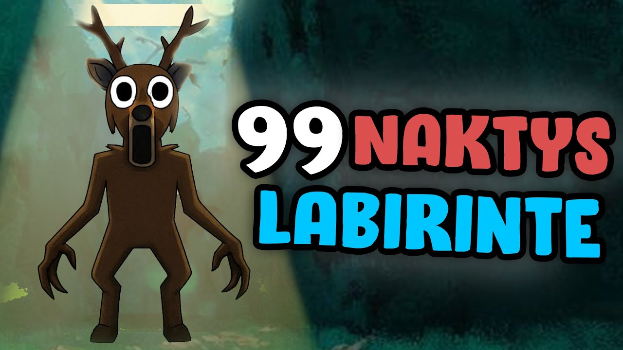 Išgyventi 99 Naktis Miške Labirinte!