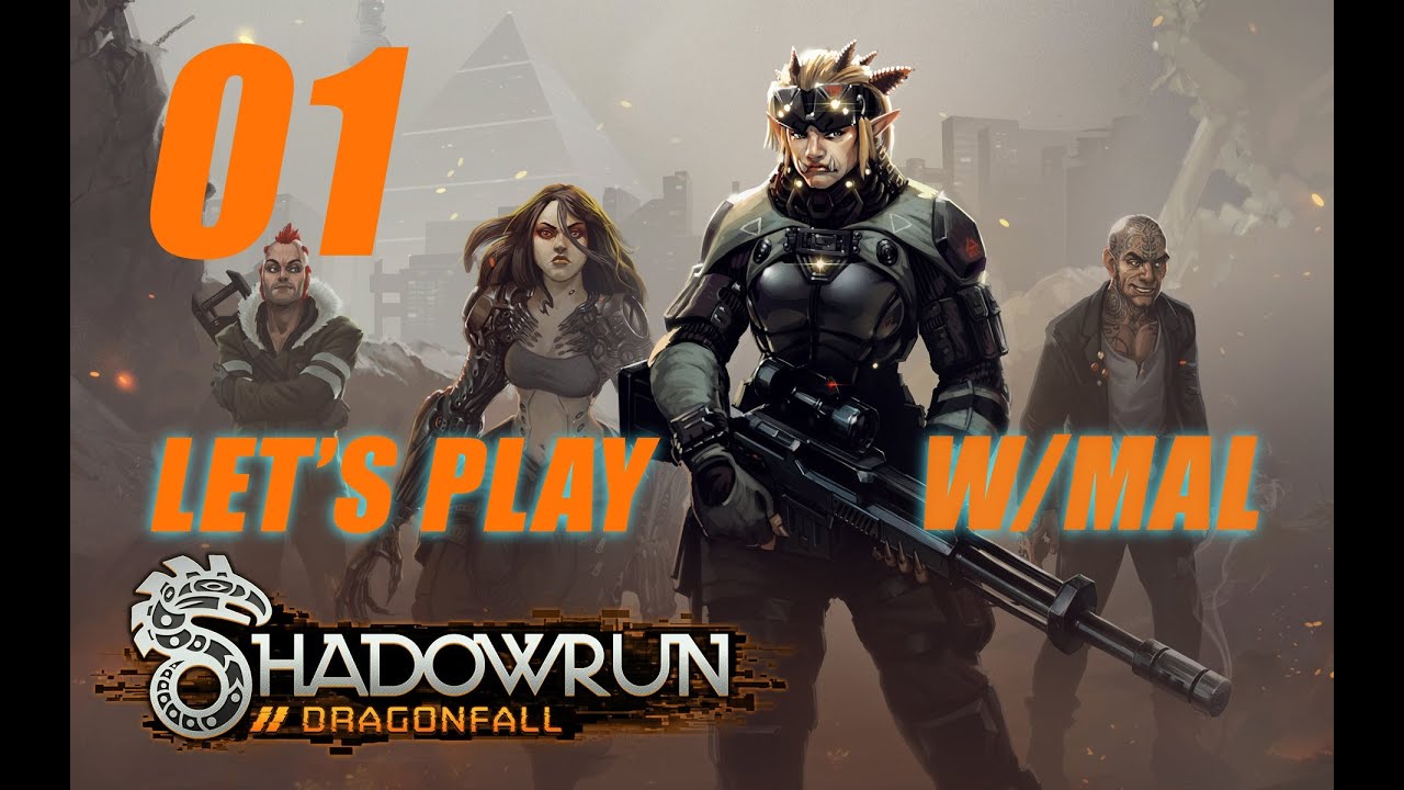Shadowrun Dragonfall - Part 1 Hard Difficulty Series 1 [Elvish Sniper ...