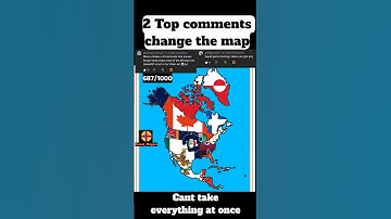Top comments change North America, part 15 🇺🇲🇨🇦 #geography #mapping #map #countries #flags #america