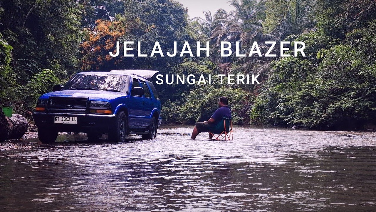 Numpang Ngopi di Sungai Terik #shortvideo #automobile #travel #chevrolet #chevyblazer 