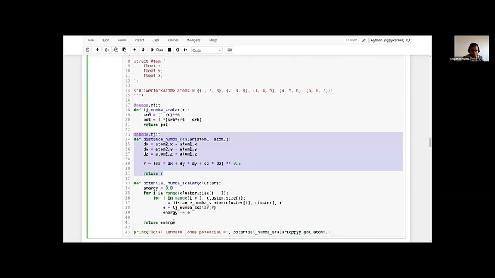PyHEP2022 Using C++ From Numba   Fast and Automatic