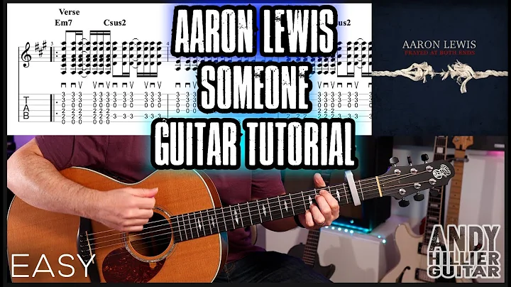 Aaron Lewis Someone Gitar Dersi (Kolay)