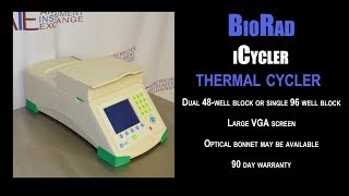 Biorad Icycler Thermal Cycler 1970F Dna