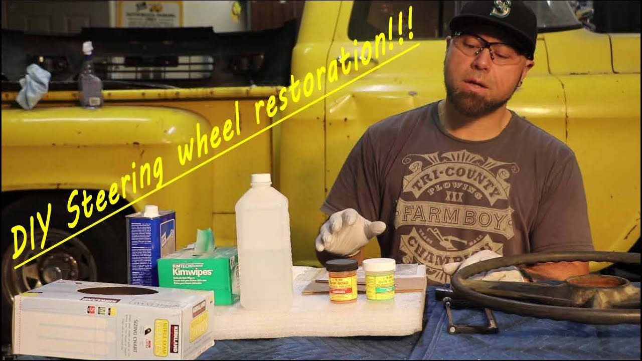 DIY Steering wheel restoration | How to on a 1954 Chevy steering wheel (Part 1)