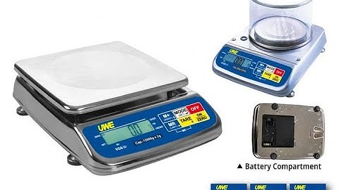 - Cân UWE VGS - Hướng dẫn Calib cân.