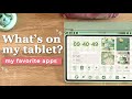 What’s On My Samsung Tablet ✨Aesthetic Tablet Tour 💖