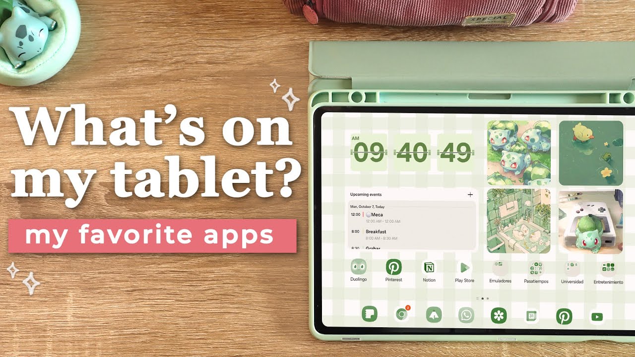 Что на моём планшете Samsung ✨ Эстетический обзор планшета 💖