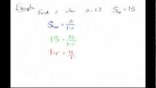 Full MathTube | GPs (3) - Sum to Infinity & More Examples | Tutorial Guide