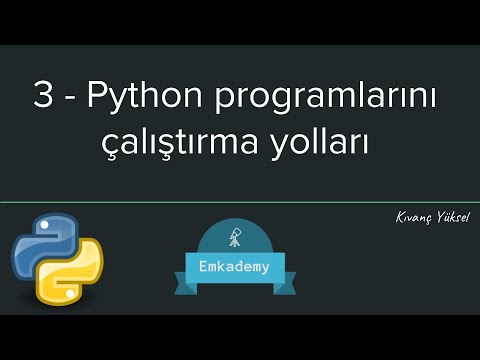 Video: Bir python betiğini nasıl derlerim?