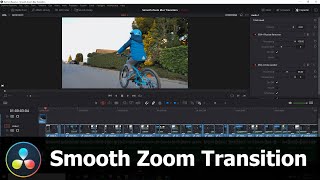 How to Make a Smooth Zoom In & Blur Transition Effect in DaVinci Resolve 16
