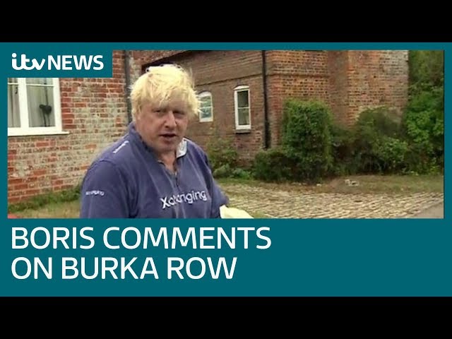 Watch Boris Johnson Avoids Burqa Drama By Offering Journalists Cups Of Tea Al Arabiya English