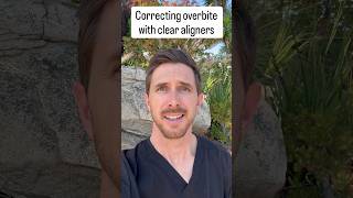 Reducing overbite with clear aligners. #orthodontist #dentist #clearaligners #invisalign #sandiego