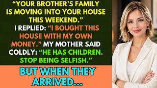 My Parents Ordered Me To Give My House To My Brother—But When They Arrived…