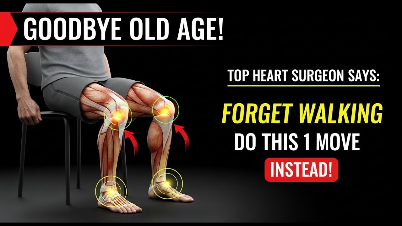 Over 60 & Losing Strength? These Chair Exercises Beat Walking (Proven Results)