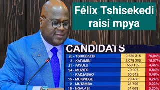 Félix Tshisekedi raisi mpya ashinda kwa kishindo