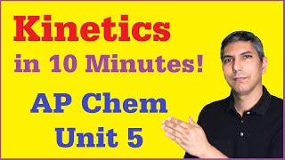 AP Chem Unit 5 Review - Kinetics in 10 Minutes!