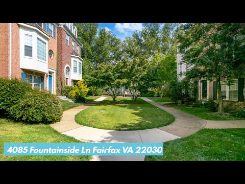 4085 Fountainside Ln, Fairfax, VA home video tour