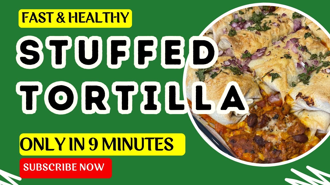 Stuffed tortillas recipe meat wrap recipe quick and easy tortilla