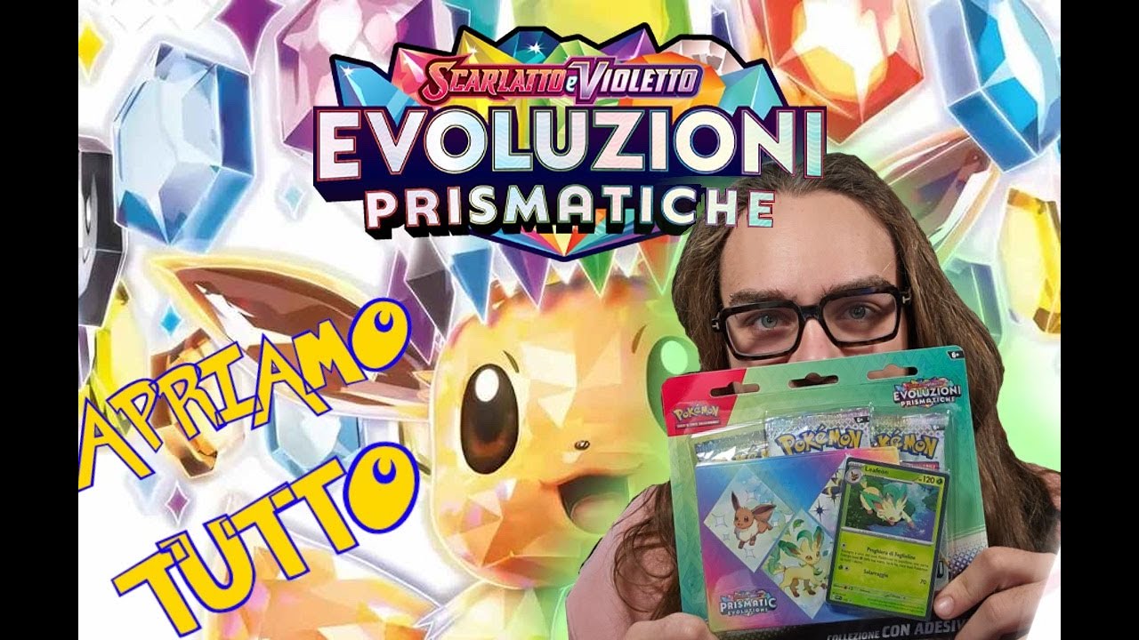 Apro il blister da tre di leafeon e trovo umbreon ex? [EVOLUZIONI ...