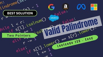 Valid Palindrome | Two Pointers | Python | LeetCode 125 | Top Interview 150