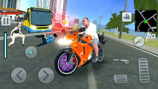 Open World Extreme Super Motorbike and Car Simulator - Brazil Tuning 2 - Android IOS Gameplay. screenshot 5