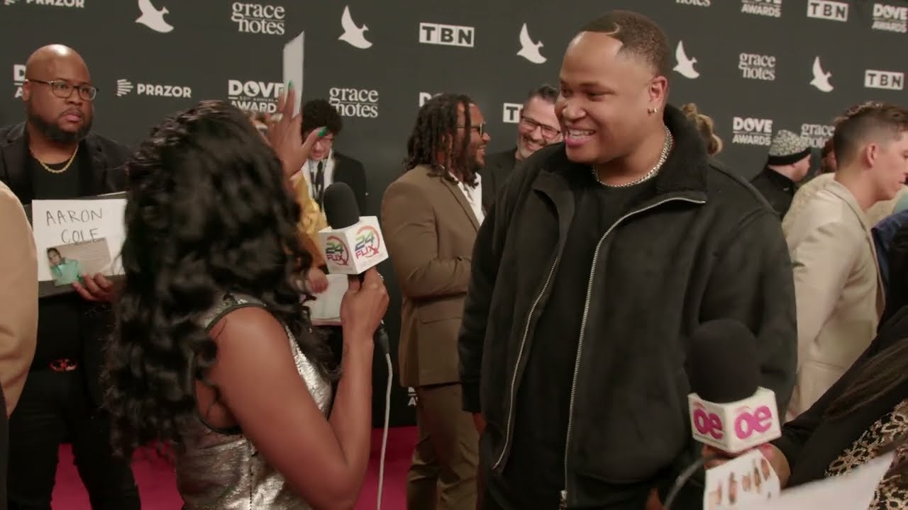 Aaron Cole   53rd Annual Dove Awards Red Carpet Interview