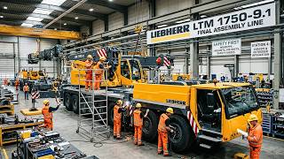 Full Inside Factory | Building the Giant Liebherr LTM 1750 Mega Crane (Full Process) News