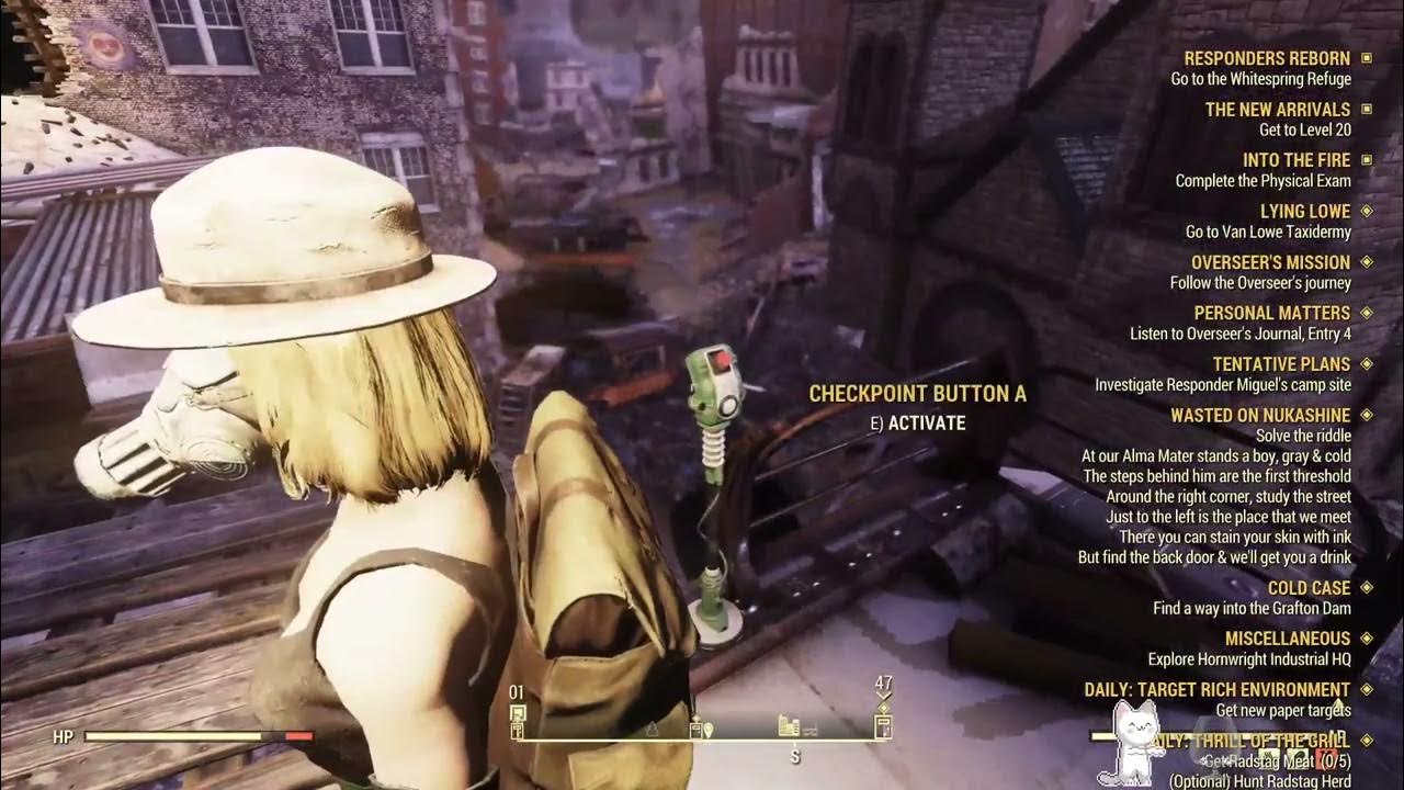 Fallout 76: Day 4 -2 Into The Fire Exam, The motherlode - YouTube