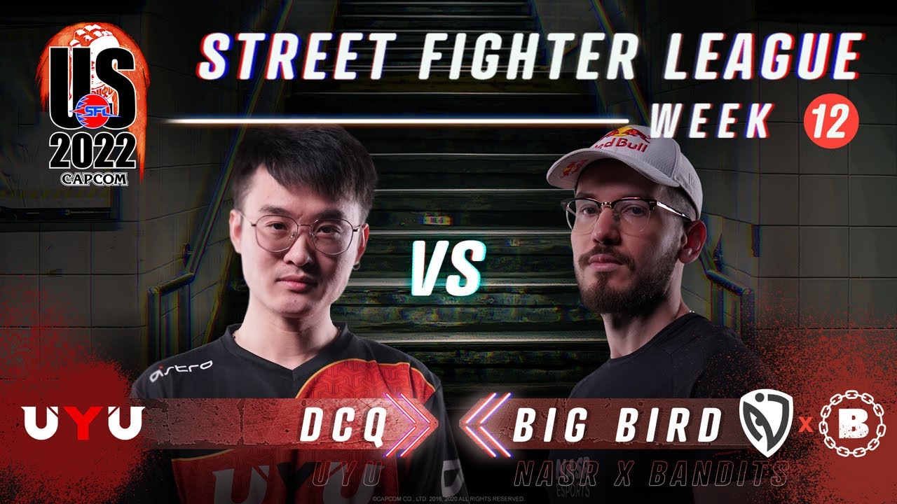 DCQ (Urien) vs. Big Bird (Ken) FT2 Street Fighter League ProUS