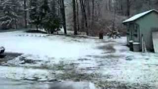 20111029 Home 1st SNOW of 2011.mp4