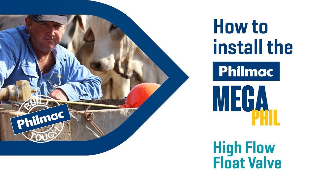 How to install the Philmac MegaPHIL High Flow Float Valve