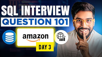 𝐃𝐚𝐲𝟑 - 𝐒𝐐𝐋 Interview Question 101