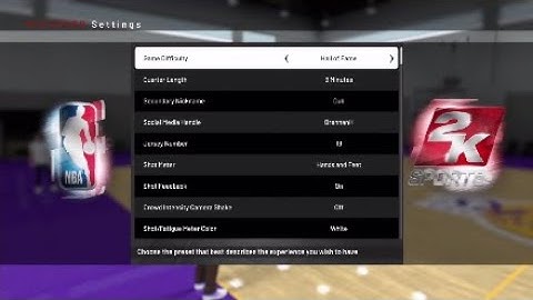 NBA2K19 BEST CONTROLLER SETTING AND DIFFICULTY AND ACCURACY TIPS AND TRICKS!