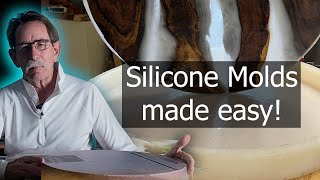 Silicone Mold Making Done Easy &amp; Cheap - Epoxy Table Tops without leaks!