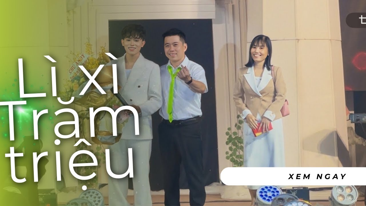 Hồ Văn Cường Nhận Quà Khủng Trăm Triệu Ngay Trên Sân Khấu Tình Cha