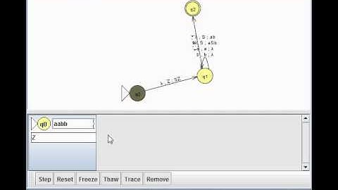 Software: Automaten erstellen, simulieren etc. mit JFLAP (Java)