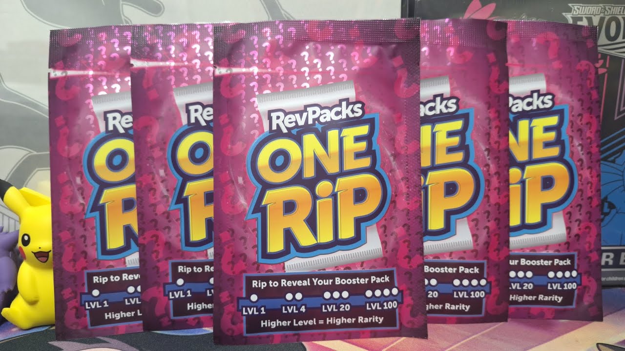 Opening Rev Packs one rip - YouTube