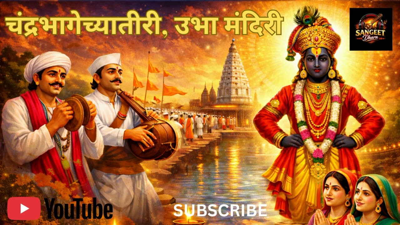 चंद्रभागेच्यातीरी, उभा मंदिरी,