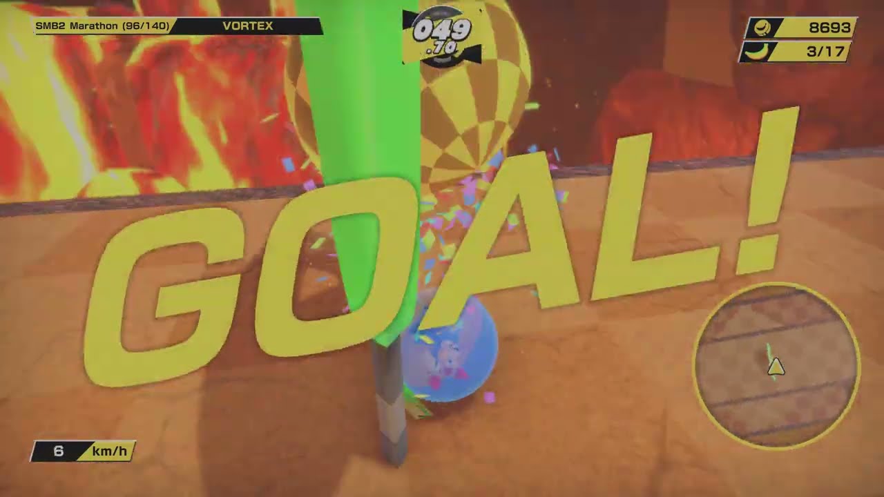 Super Monkey Ball: Banana Mania - SMB2 Marathon! (Part 2/2)(Personal Best)