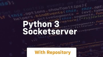 python 3 socketserver