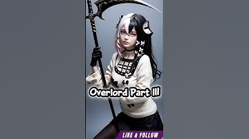 Overlord In Real Life Pt.3 #ai #anime #overlord #manga