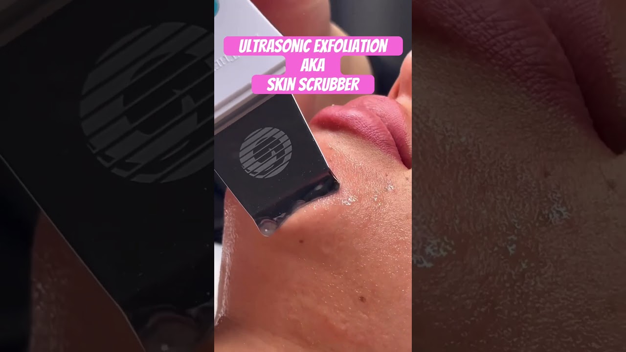 Skin scrubber or Ultrasonic exfoliation? 🤨 