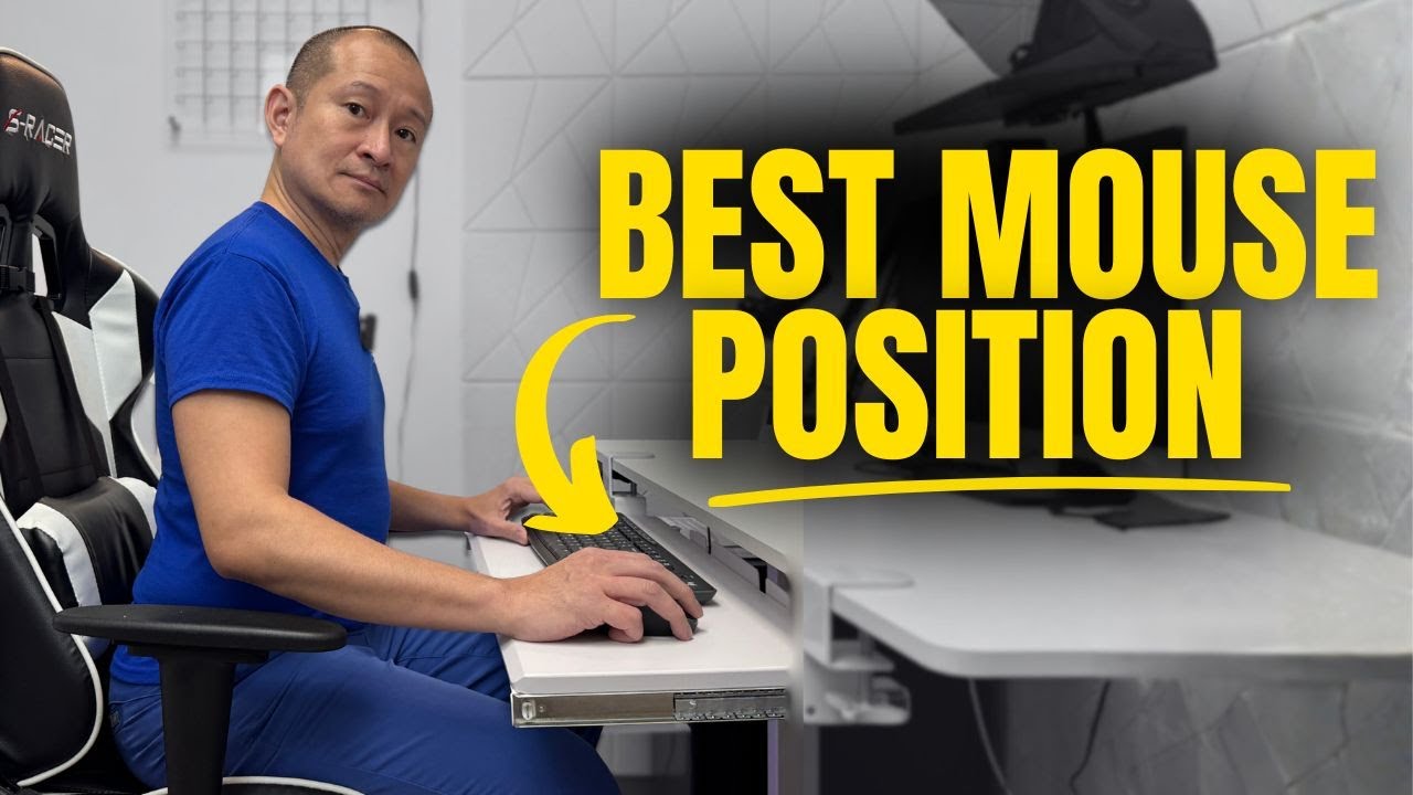 Лучшее расположение мыши для печати (избегайте боли в запястьях!)