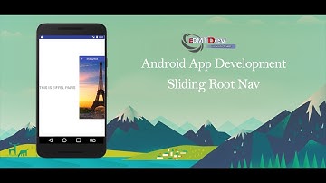 Android Studio Tutorial - Sliding Root Navigation