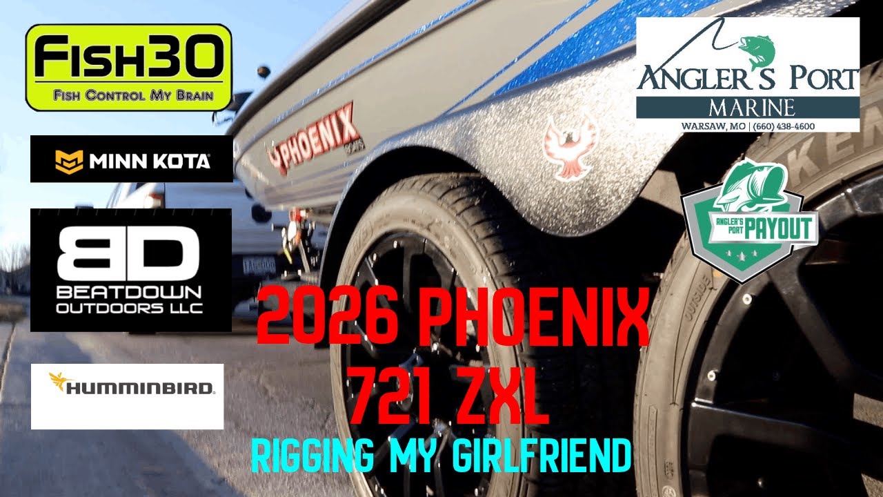My 2026 Phoenix 721 ZXL(Rigging) with Humminbird and Minnkota GEAR