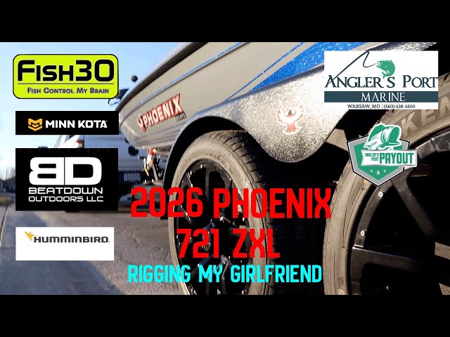My 2026 Phoenix 721 ZXL(Rigging) with Humminbird and Minnkota GEAR