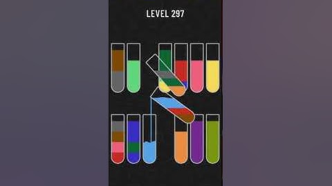 How to do Water sort Puzzle level 297 | Water sort puzzle | Color Sorting Game | Gaming Shortcuts |