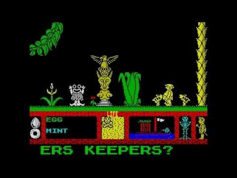 Three Weeks in Paradise Walkthrough, ZX Spectrum